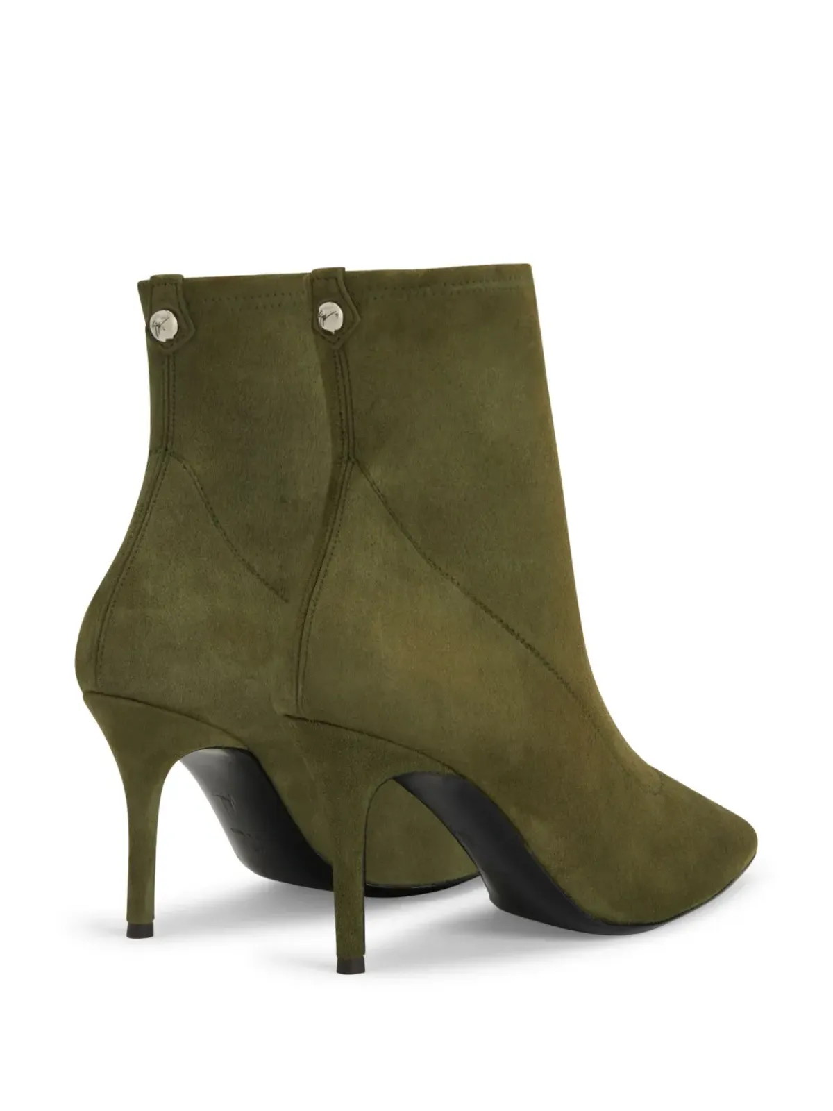 Giuseppe Zanotti Mirea スウェード アンクルブーツ - 画像3