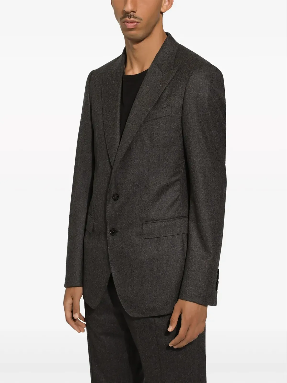 Dolce & Gabbana シングルブレスト ヴァージンウール ブレザー - グレー - 画像5