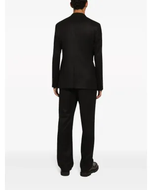 Dolce & Gabbana ダブルブレスト ヴァージンウール ブレザー ブラック - サムネイル4