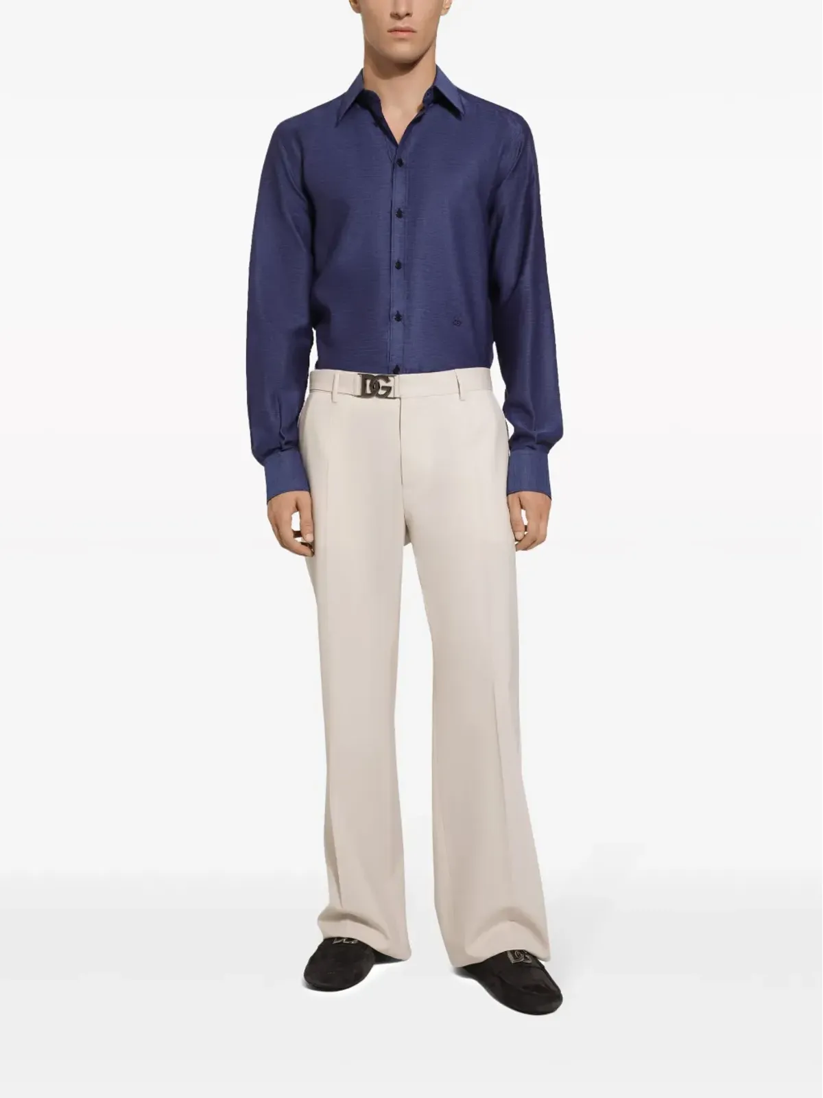 Dolce & Gabbana ロングスリーブ コットン混紡シャツ - 画像3