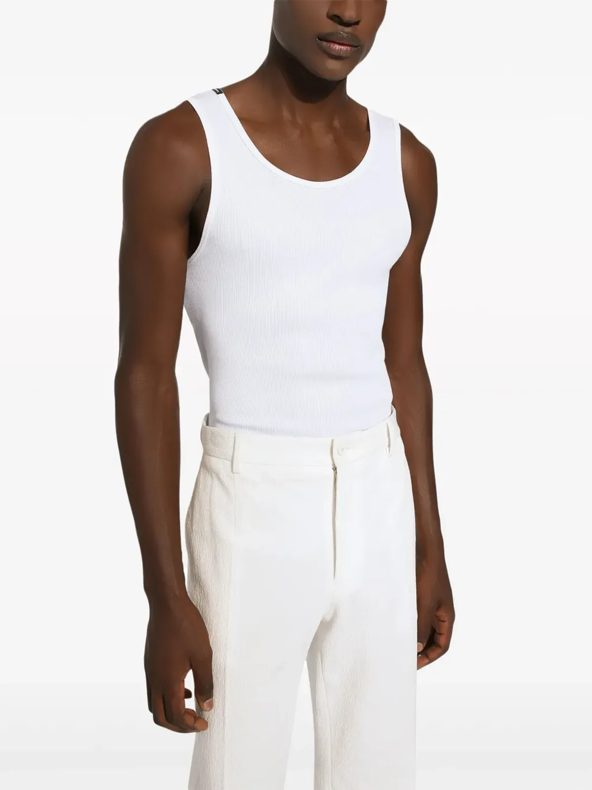Dolce & Gabbana コットン タンクトップ - 画像3