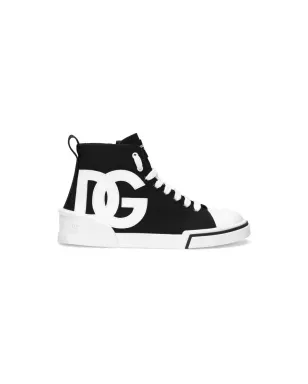 Dolce & Gabbana Kids Portofino Space ハイカットスニーカー - サムネイル2