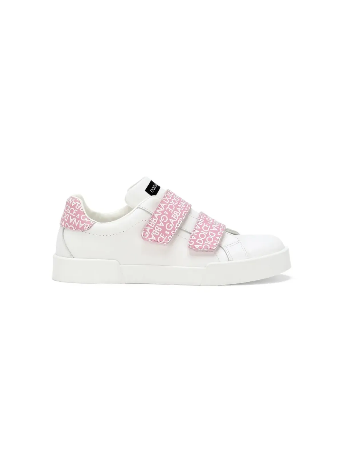 Dolce & Gabbana Kids Portofino タッチストラップスニーカー - ホワイト - 画像2