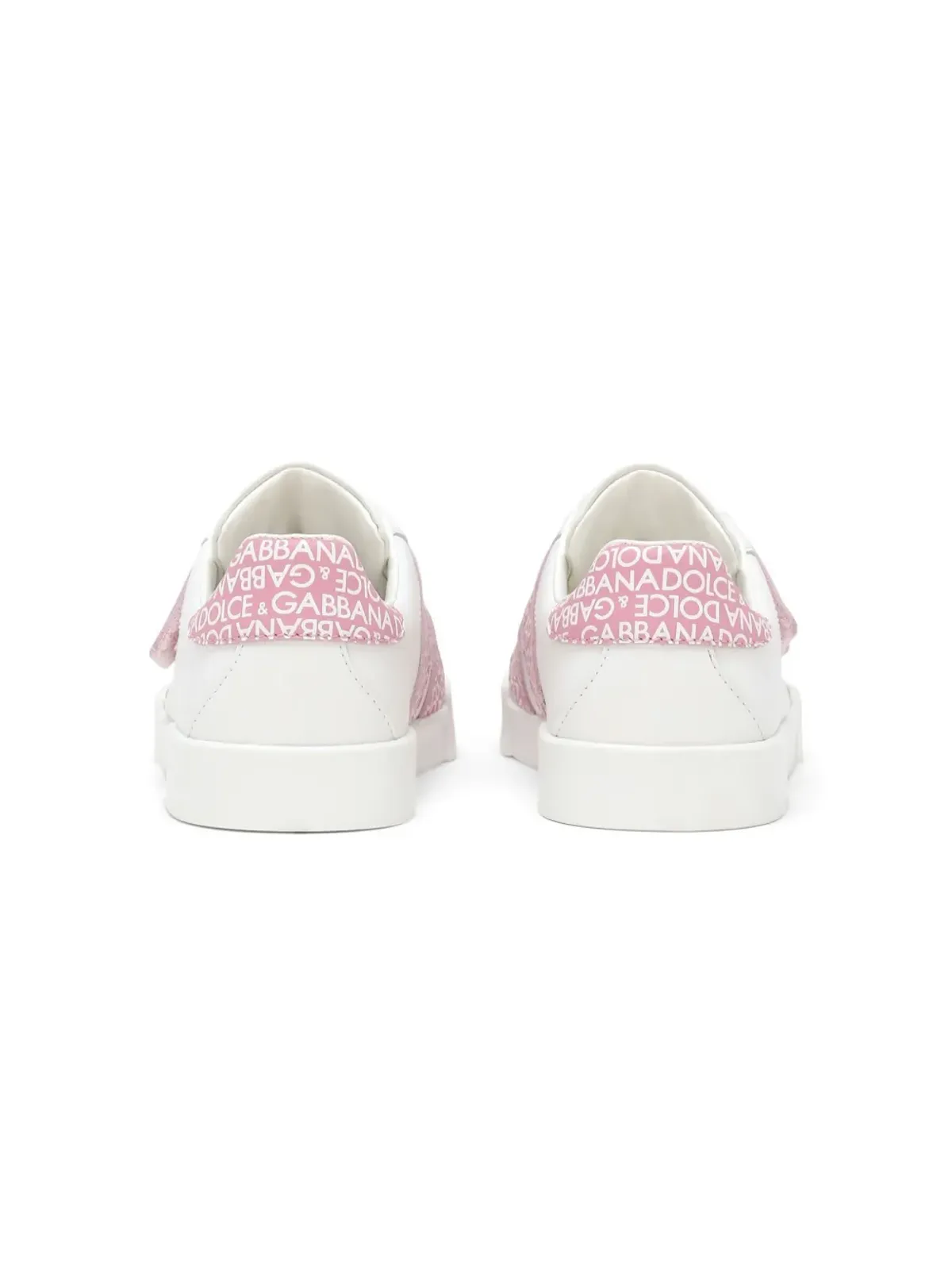 Dolce & Gabbana Kids Portofino タッチストラップスニーカー - ホワイト - 画像3