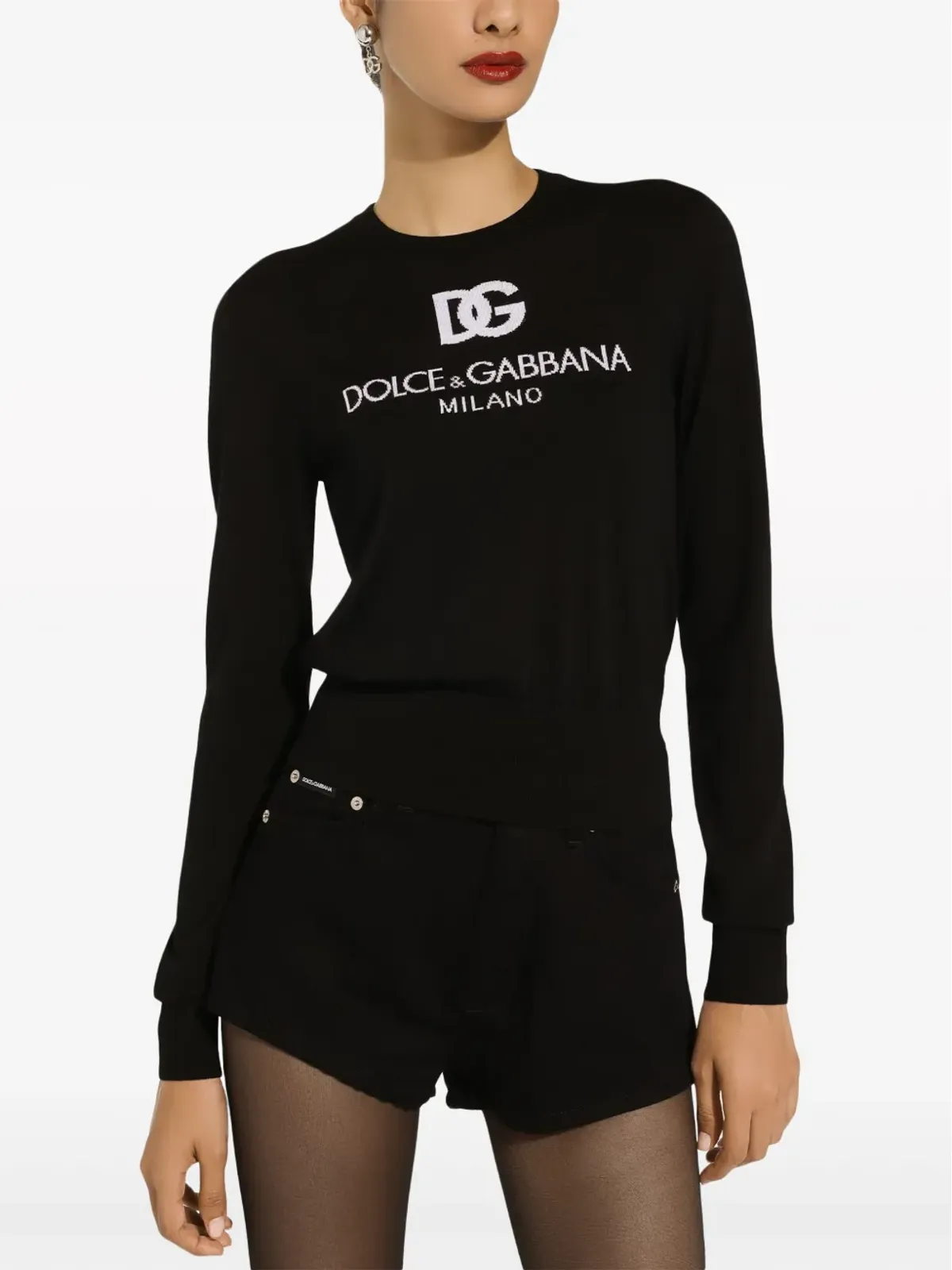 Dolce & Gabbana DG Milano ロングスリーブトップ - 画像5