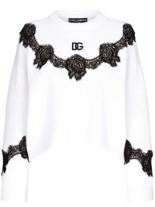Dolce & Gabbana ビンテージ Dolce & Gabbana DNAレースインサート ジャンパーの商品画像