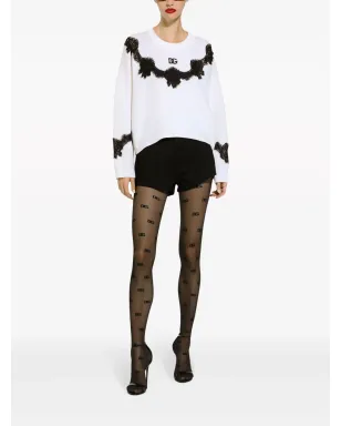 ビンテージ Dolce & Gabbana DNAレースインサート ジャンパー - サムネイル3