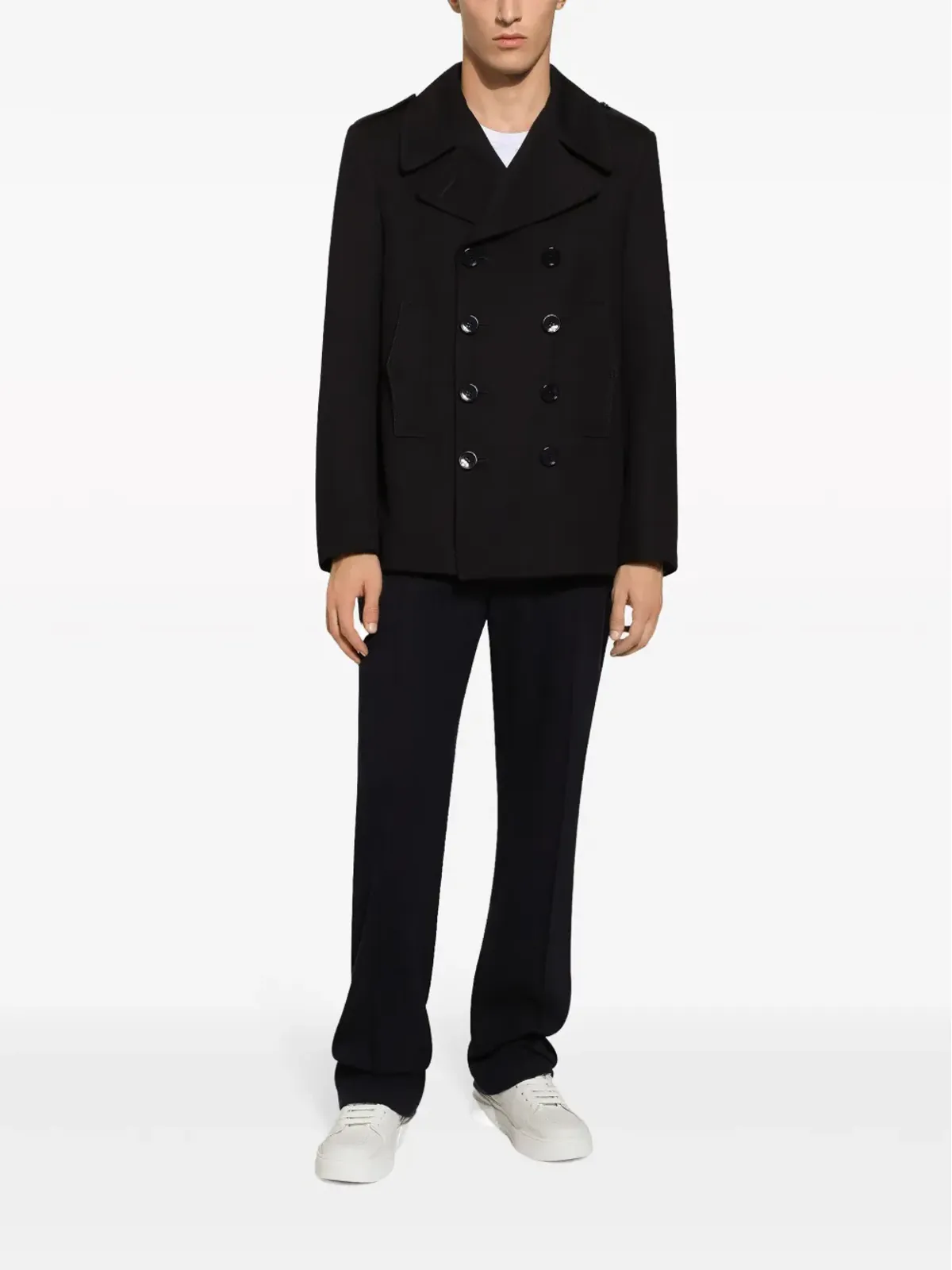 Dolce & Gabbana コットン ダブルブレスト ブレザー - 画像3