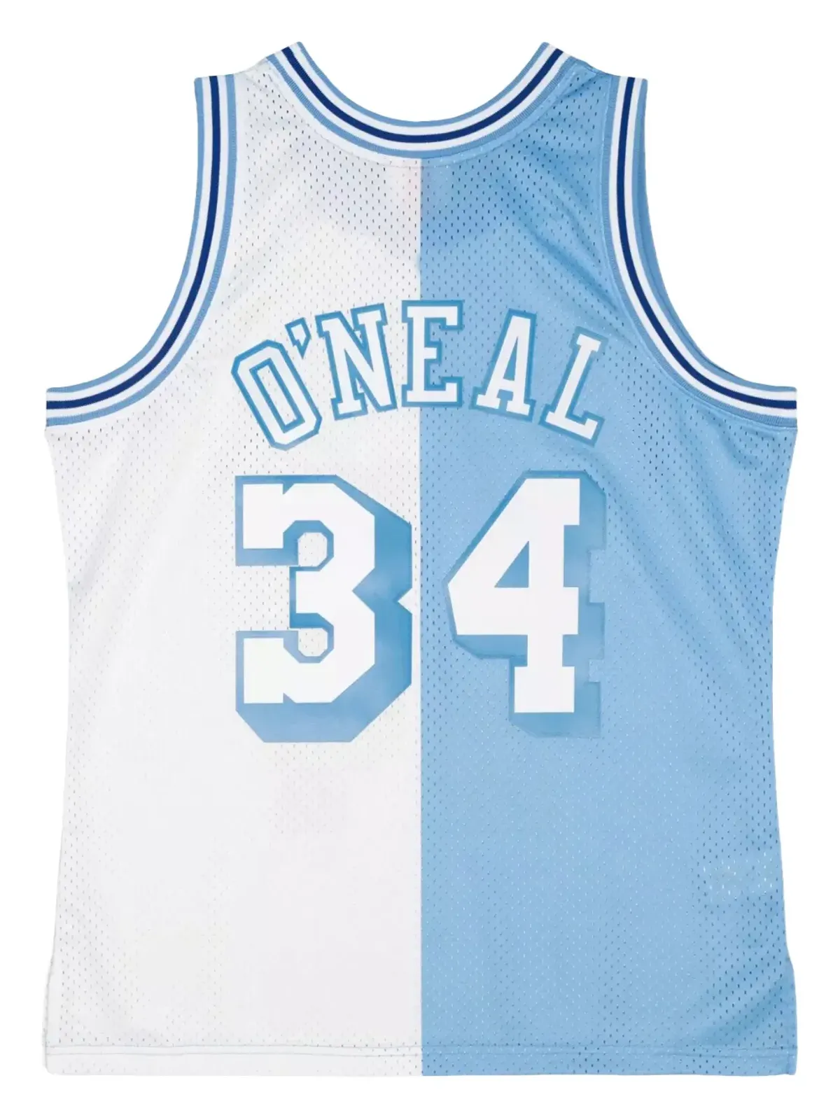 Mitchell & Ness NBA LAレイカーズ 1996 シャキール・オニール Split Swingman タンクトップ - ブルー - 画像2