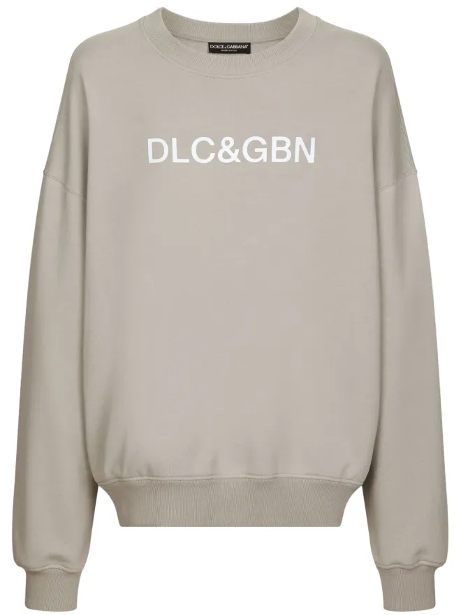 Dolce & Gabbana Dolce & Gabbana ロゴプリント ラウンドネック スウェットシャツの商品画像