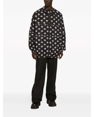 Dolce & Gabbana モノグラムプリント フード付きジャケット - サムネイル3