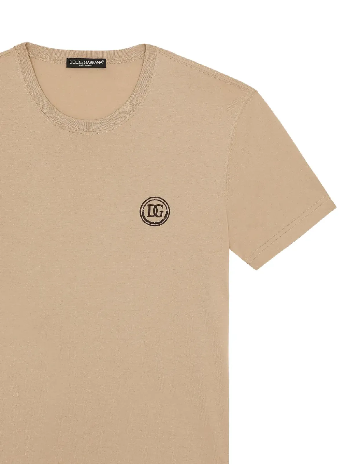 Dolce & Gabbana クルーネック刺繍ロゴ Tシャツ - 画像4