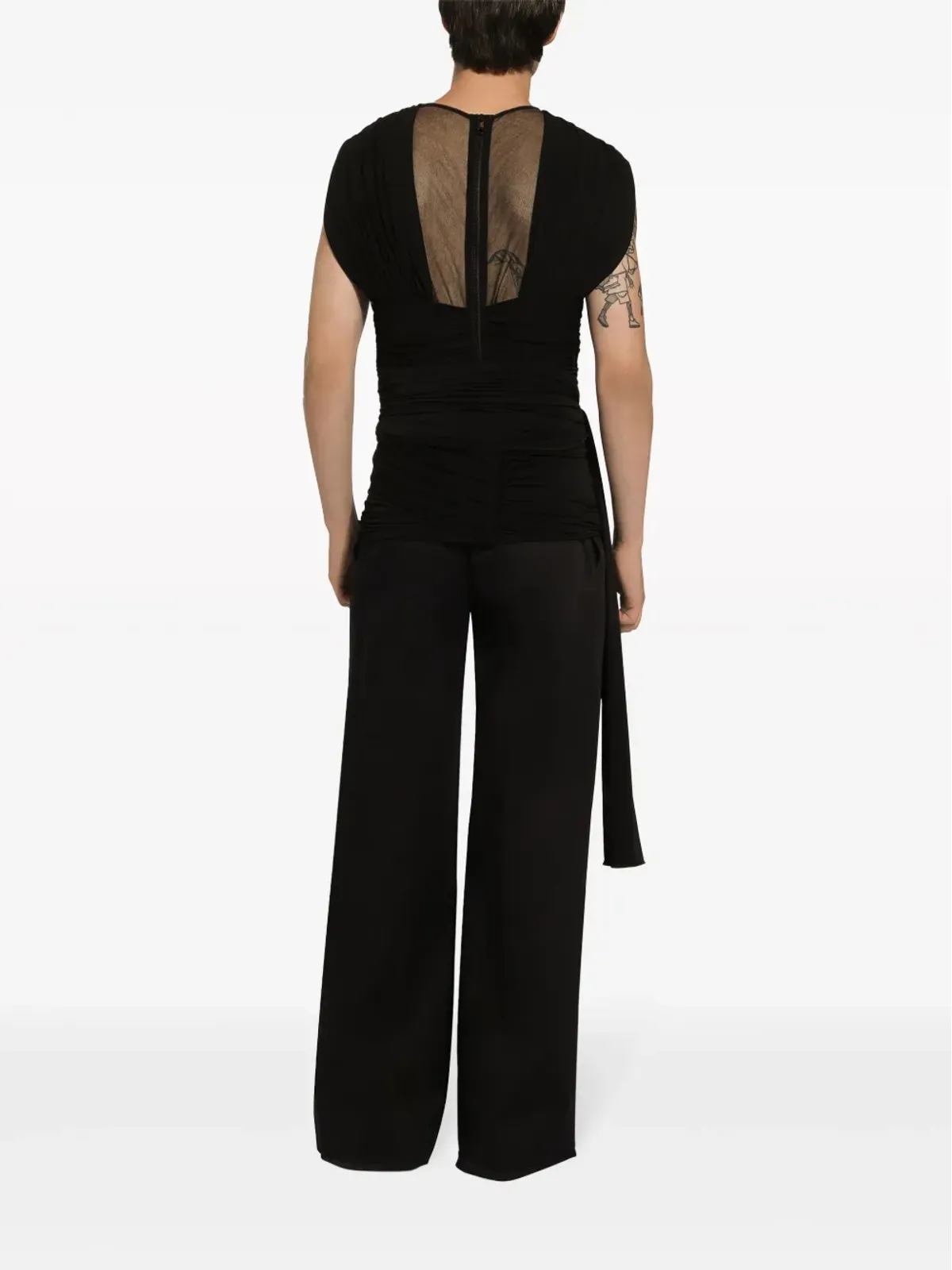 Dolce & Gabbana パネルドタンクトップ - ブラック - 画像4