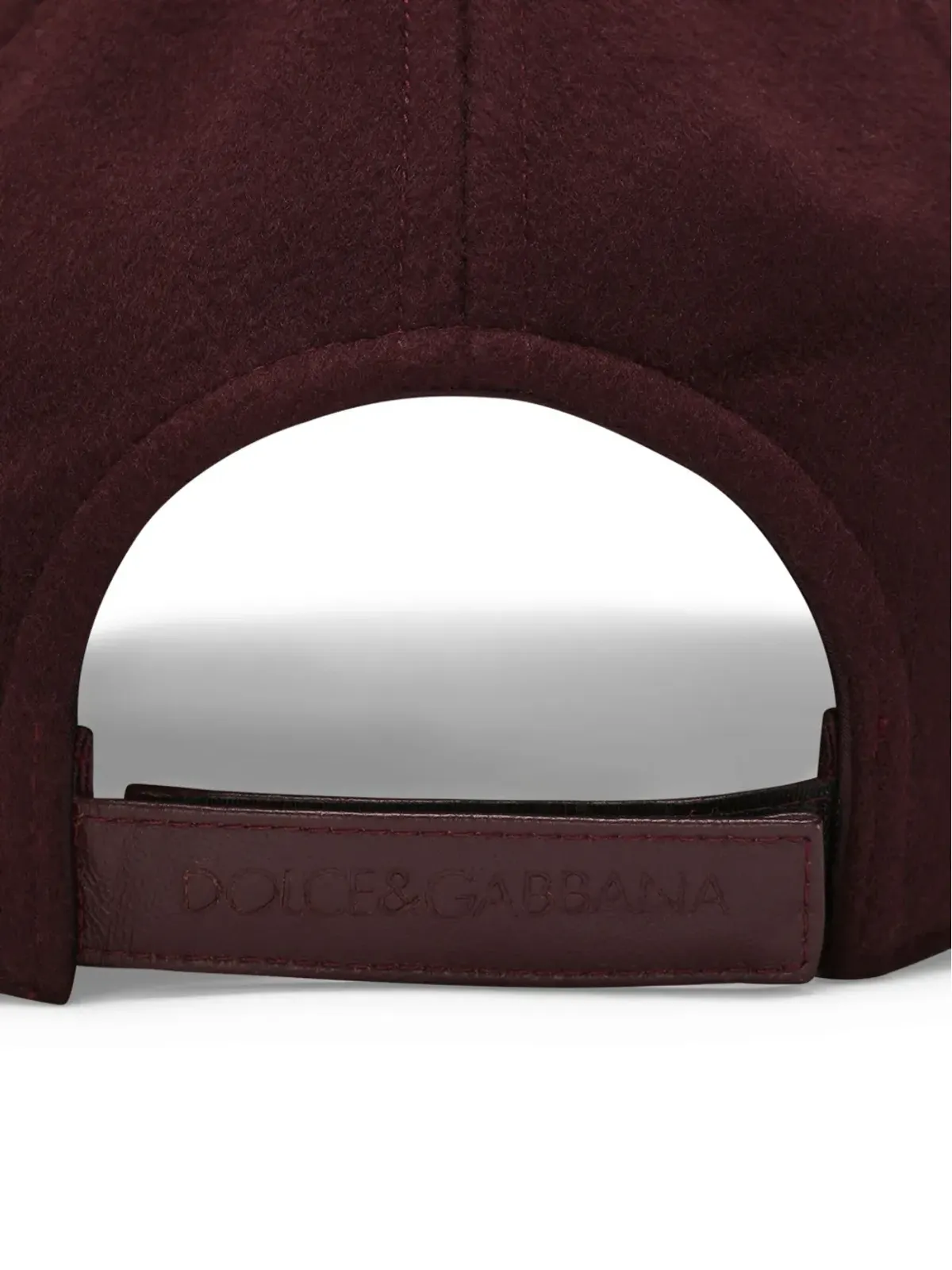 Dolce & Gabbana ロゴパッチ入り トーンオントーン ベースボールキャップ - ブラウン - 画像2