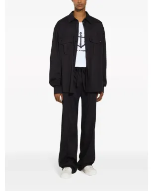 Dolce & Gabbana ドローストリングウエスト ワイドレッグ パンツ - サムネイル3