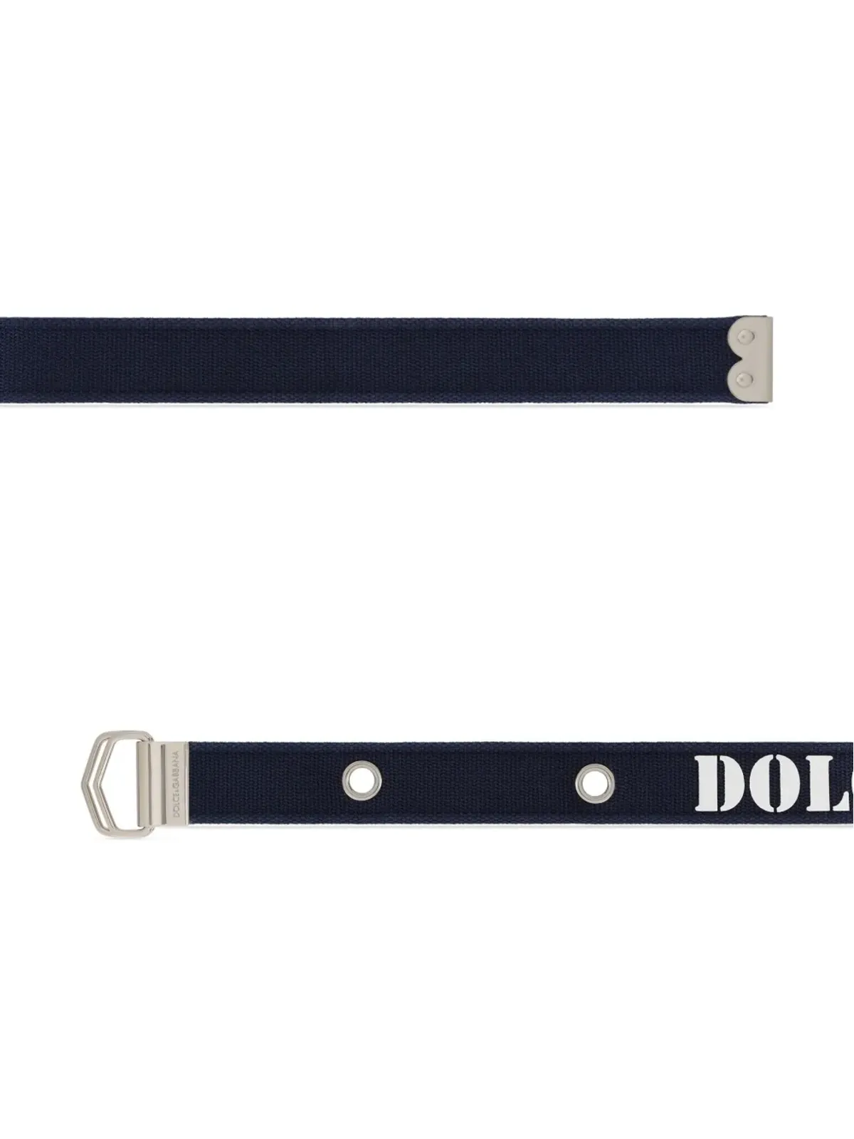 Dolce & Gabbana ロゴプリント バックルベルト - 画像2