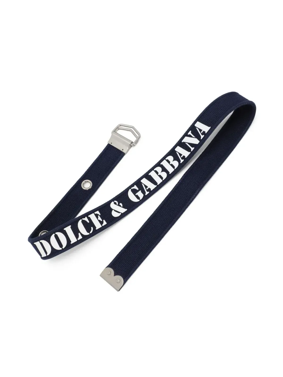 Dolce & Gabbana ロゴプリント バックルベルト - 画像3