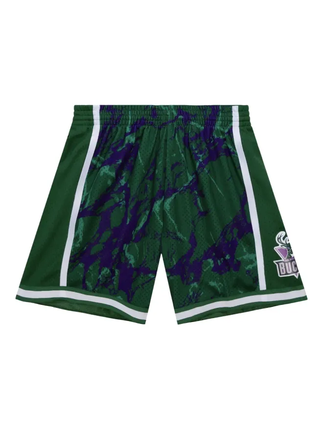 Mitchell & Ness Mitchell & Ness ミルウォーキー・バックス 2000 チーム・マーブル・スイングマン・ショーツ（グリーン）の商品画像