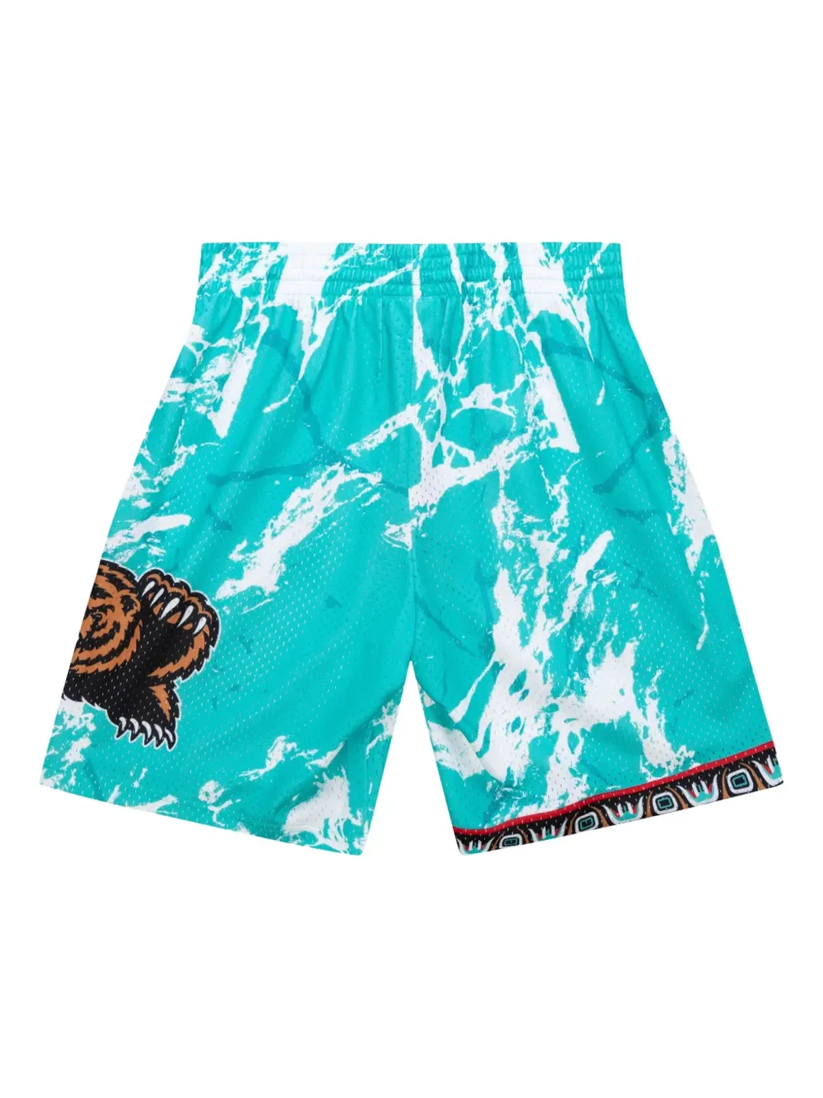 Mitchell & Ness NBA Vancouver Grizzlies 1996 Team Marble Swingman ショーツ - ブルー - 画像2