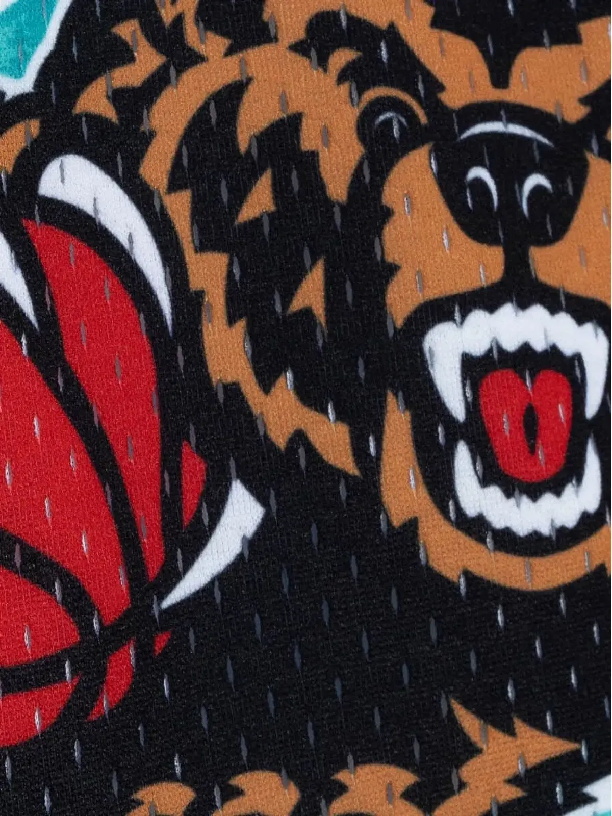 Mitchell & Ness NBA Vancouver Grizzlies 1996 Team Marble Swingman ショーツ - ブルー - 画像3