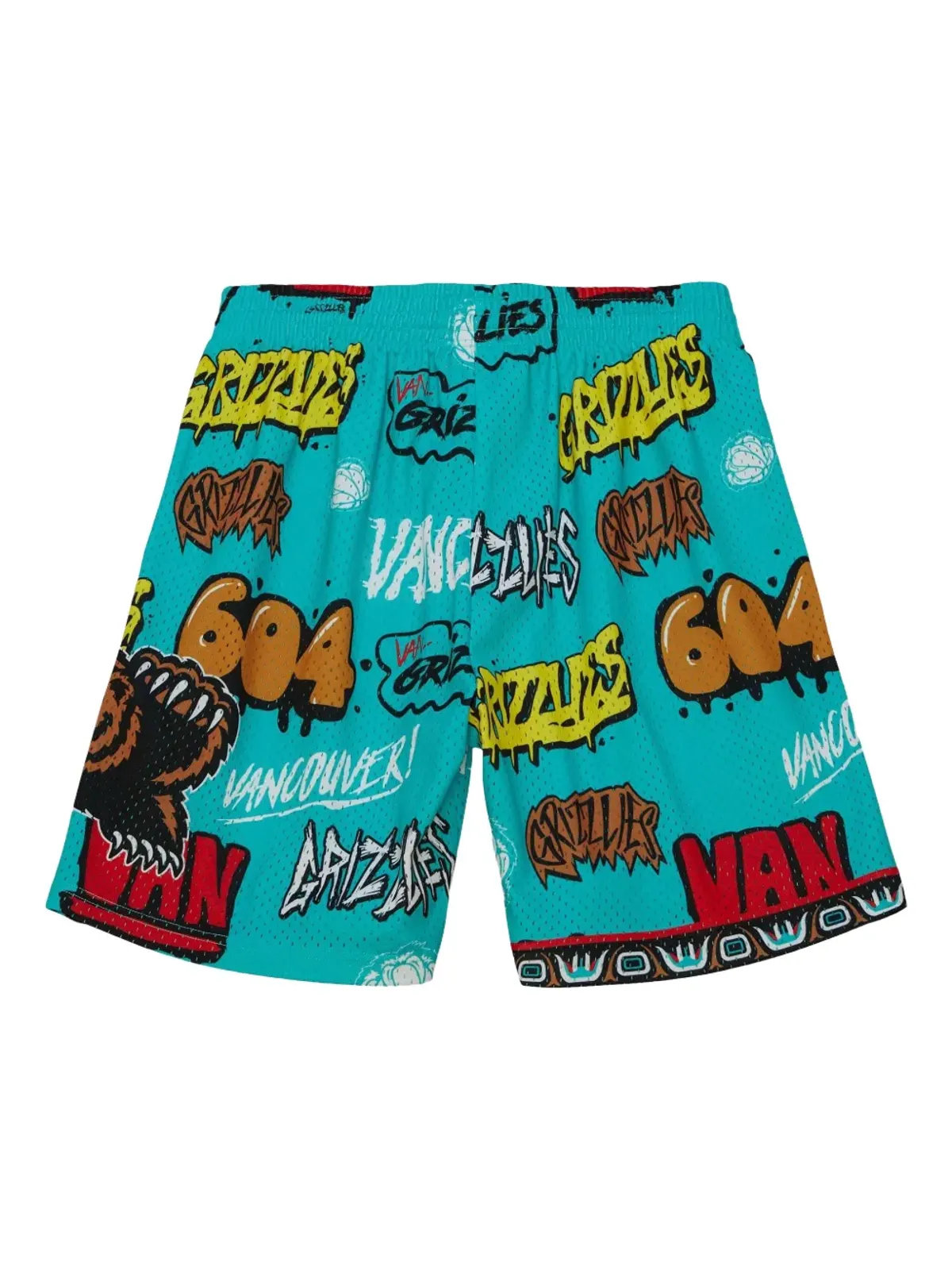 Mitchell & Ness NBA バンクーバー・グリズリーズ 1998 スラップステッカー Swingman ショーツ - 画像2