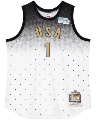 Mitchell & Ness USA ジャージー ベストトップ - White - サムネイル1