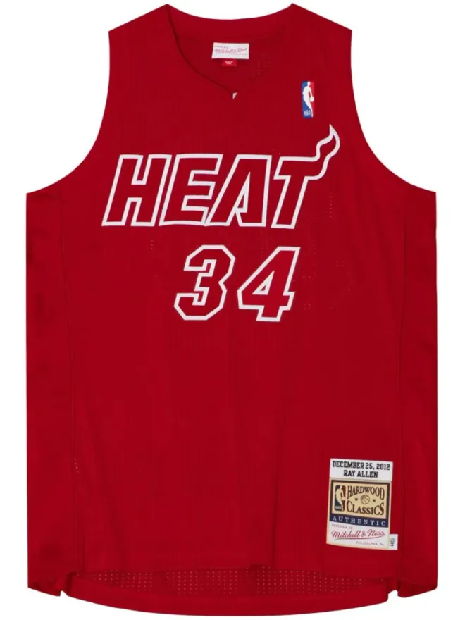 Mitchell & Ness Mitchell & Ness NBA Miami Heat 2012 Ray Allen クリスマスデー ジャージ - レッドの商品画像