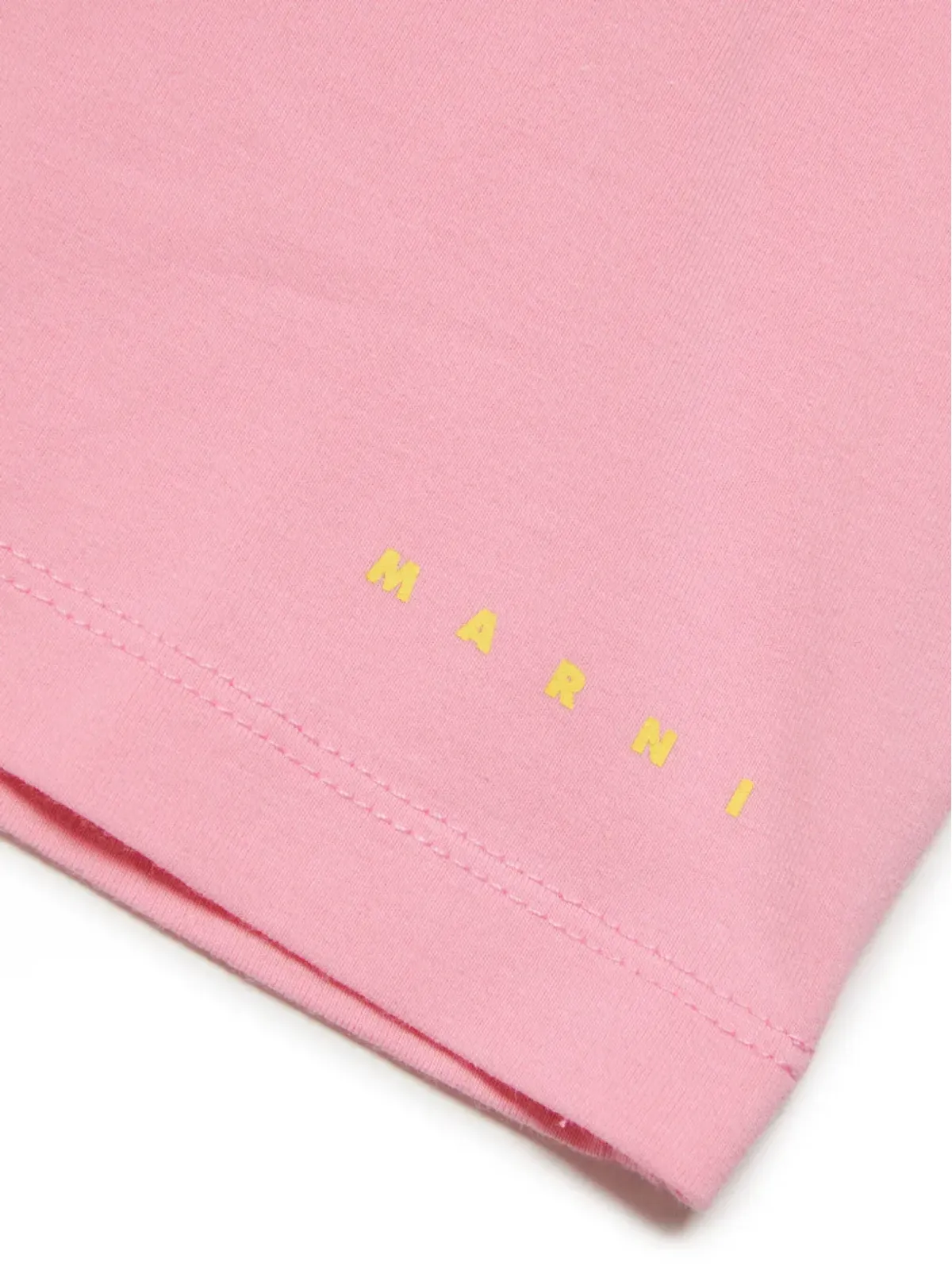 Marni Kids サークルパネル ジャージーTシャツ - 画像4