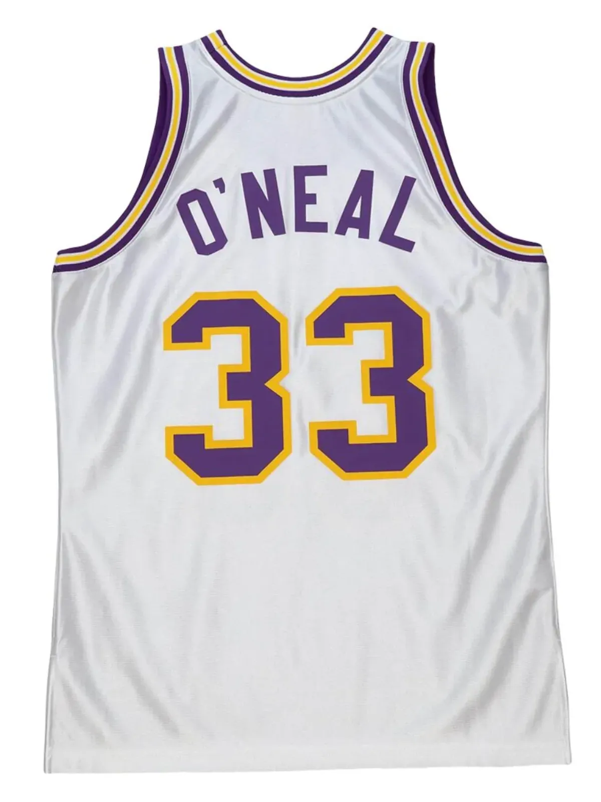 Mitchell & Ness LSU Tigers 1990 Shaquille O'Neal NCAA ジャージ - White - 画像2