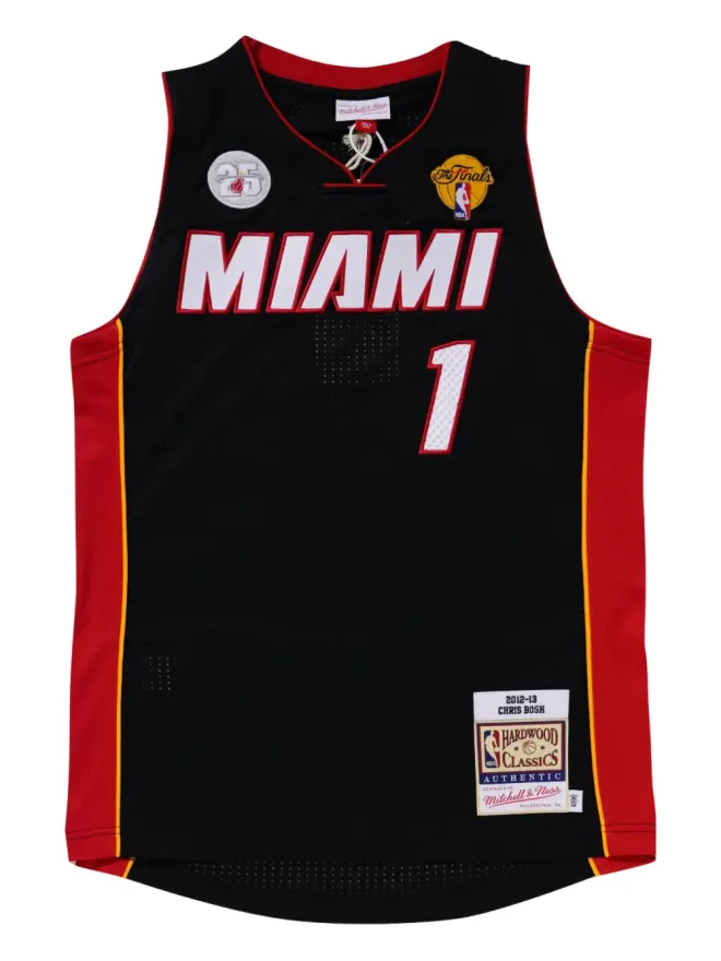 Mitchell & Ness Mitchell & Ness ロードファイナルズ ジャージ NBA Miami Heat 2012 Chris Bosh Tシャツ - ブラックの商品画像