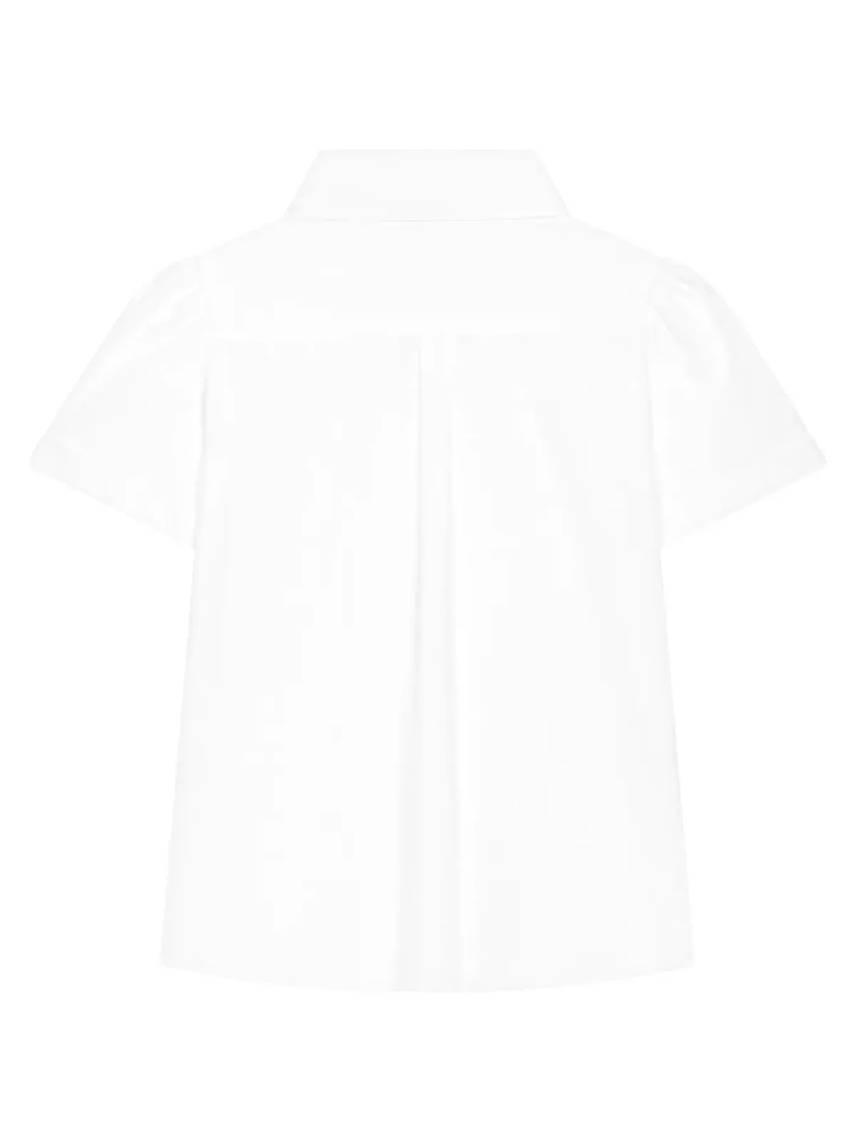 Dolce & Gabbana Kids ロゴアップリケ付きコットンシャツ - ホワイト - 画像2