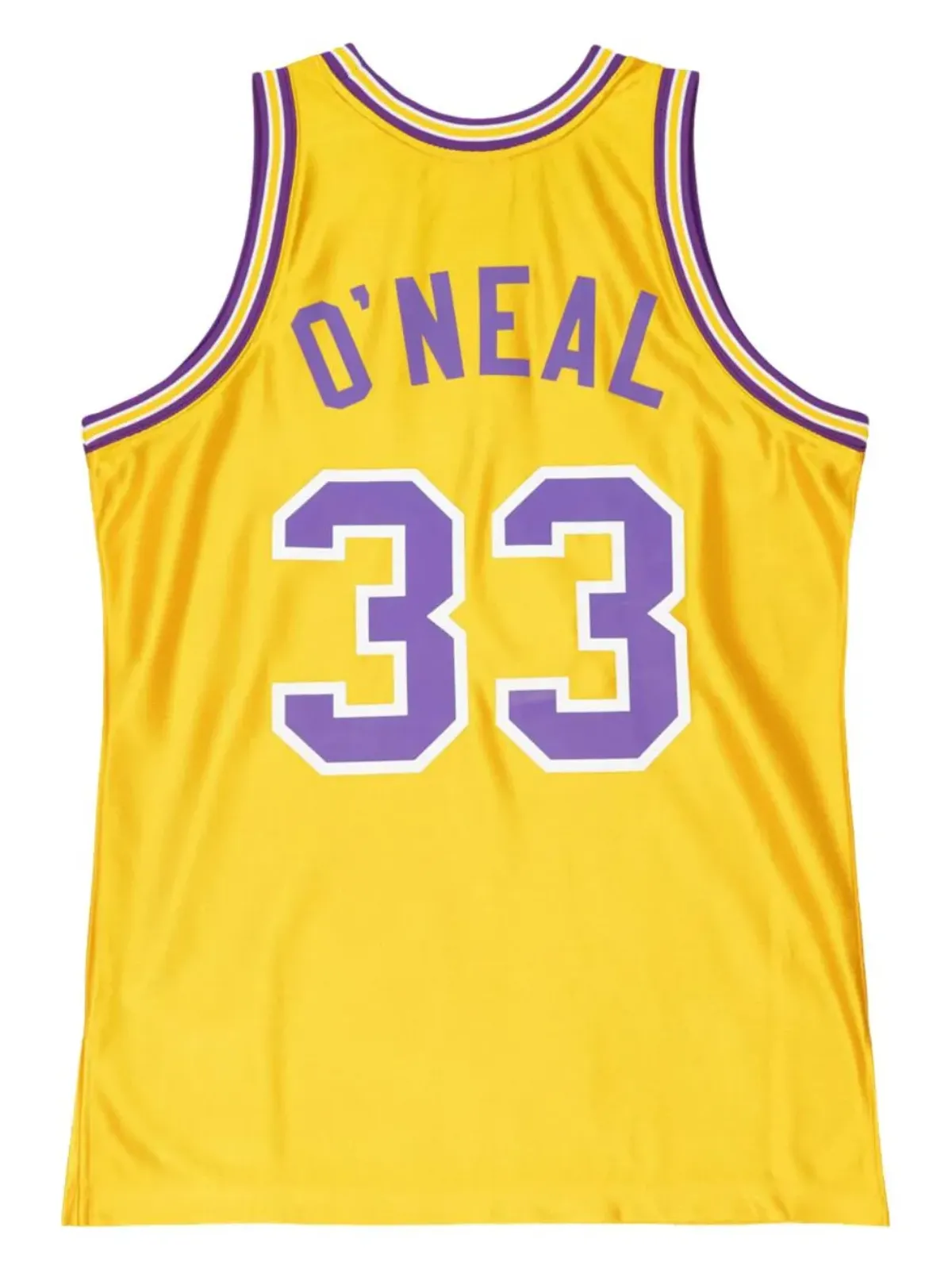 Mitchell & Ness NCAA LSU Tigers 1990 Shaquille O'Neal ホームジャージ - 画像2