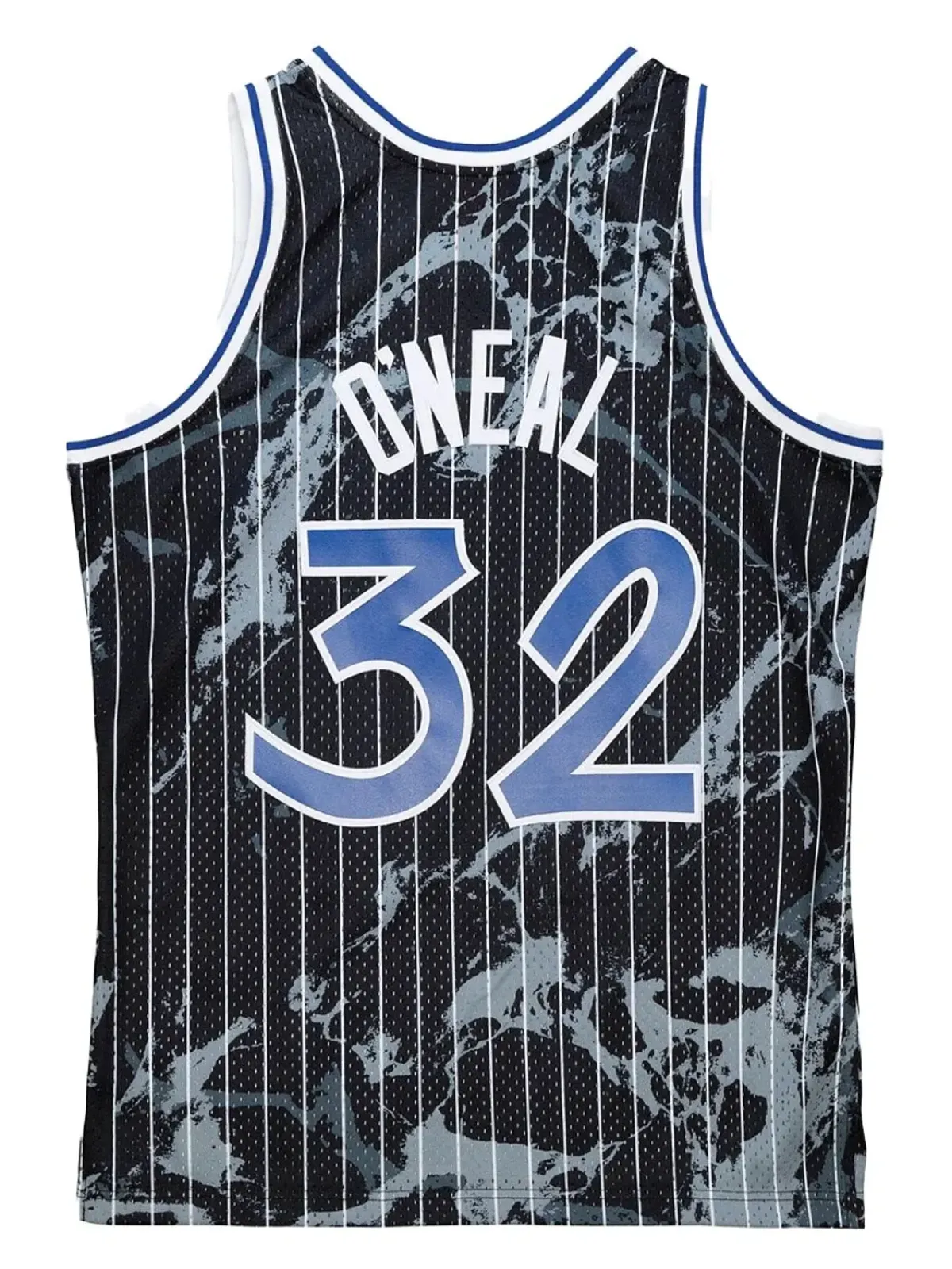 Mitchell & Ness NBA Orlando Magics 1994 Shaquille O'Neal Marble Swingman ジャージーベストトップ - ブラック - 画像2