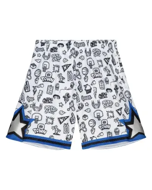 Mitchell & Ness オーランド・マジック 1994 ドゥードル バスケットボールショーツ - サムネイル1