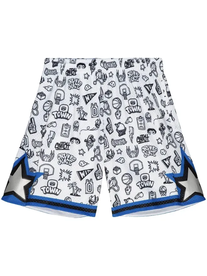 Mitchell & Ness Mitchell & Ness オーランド・マジック 1994 ドゥードル バスケットボールショーツの商品画像