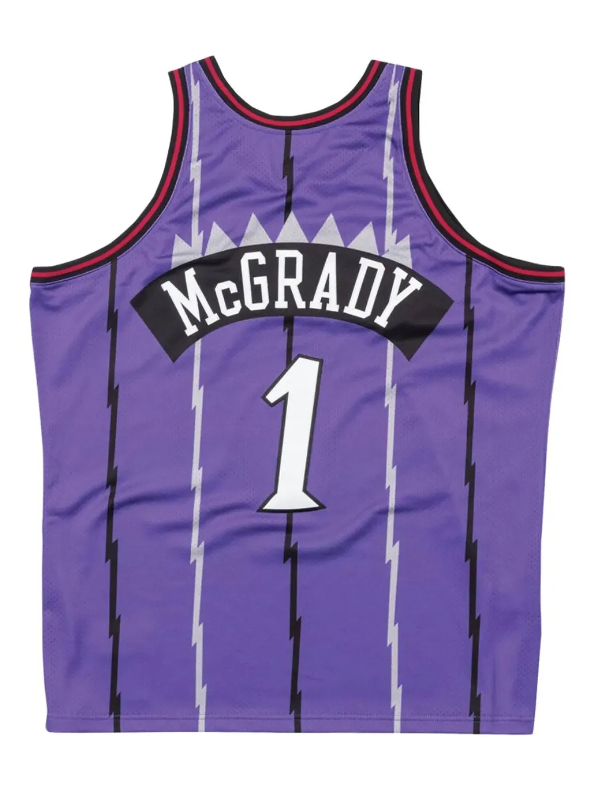 Mitchell & Ness NBA トロント・ラプターズ 98 Tracy McGrady オーセンティック・ロードジャージ 紫 - 画像2