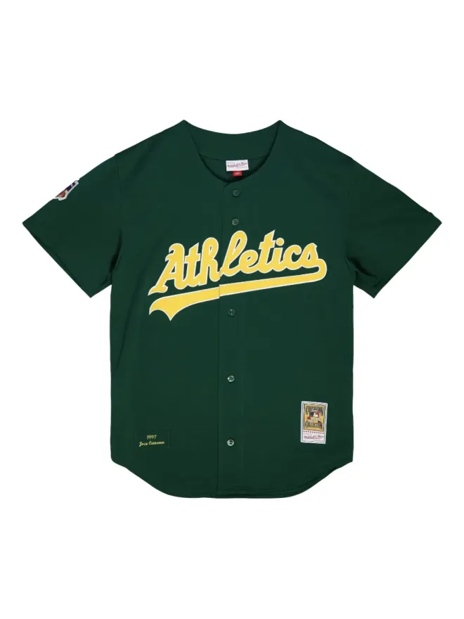 Mitchell & Ness Mitchell & Ness MLBオークランド・アスレチックス 1997 Jose Canseco ベースボールシャツの商品画像