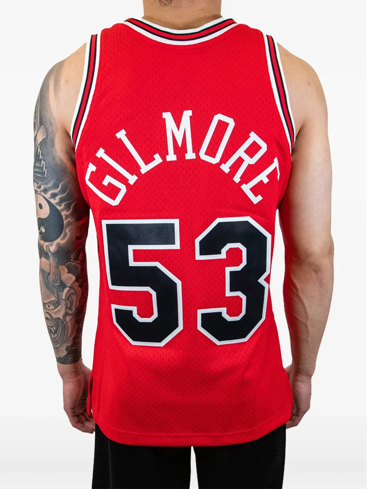 Mitchell & Ness NBA Chicago Bulls 1977 Artis Gilmore ジャージ - レッド - 画像2