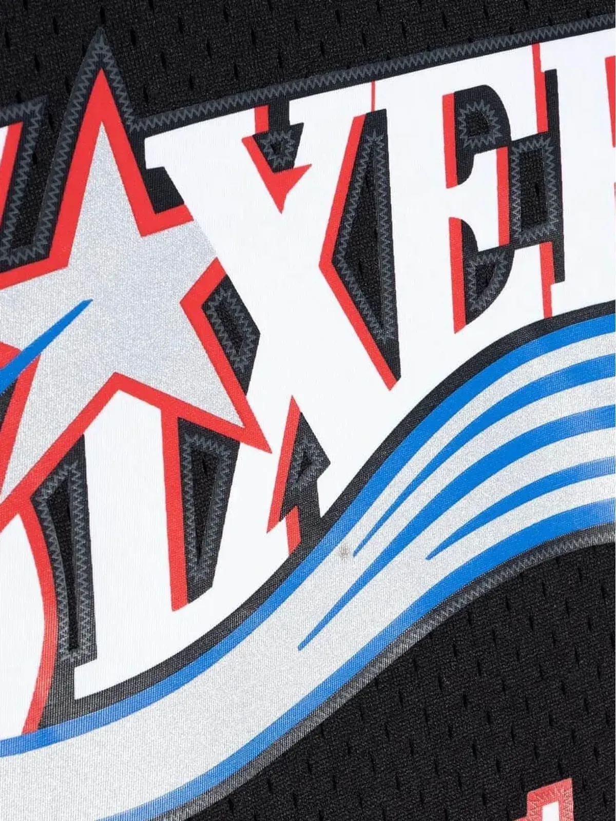 Mitchell & Ness NBA 76ers 2000 Dikembe Mutombo Swingman タンクトップ - ブラック - 画像3