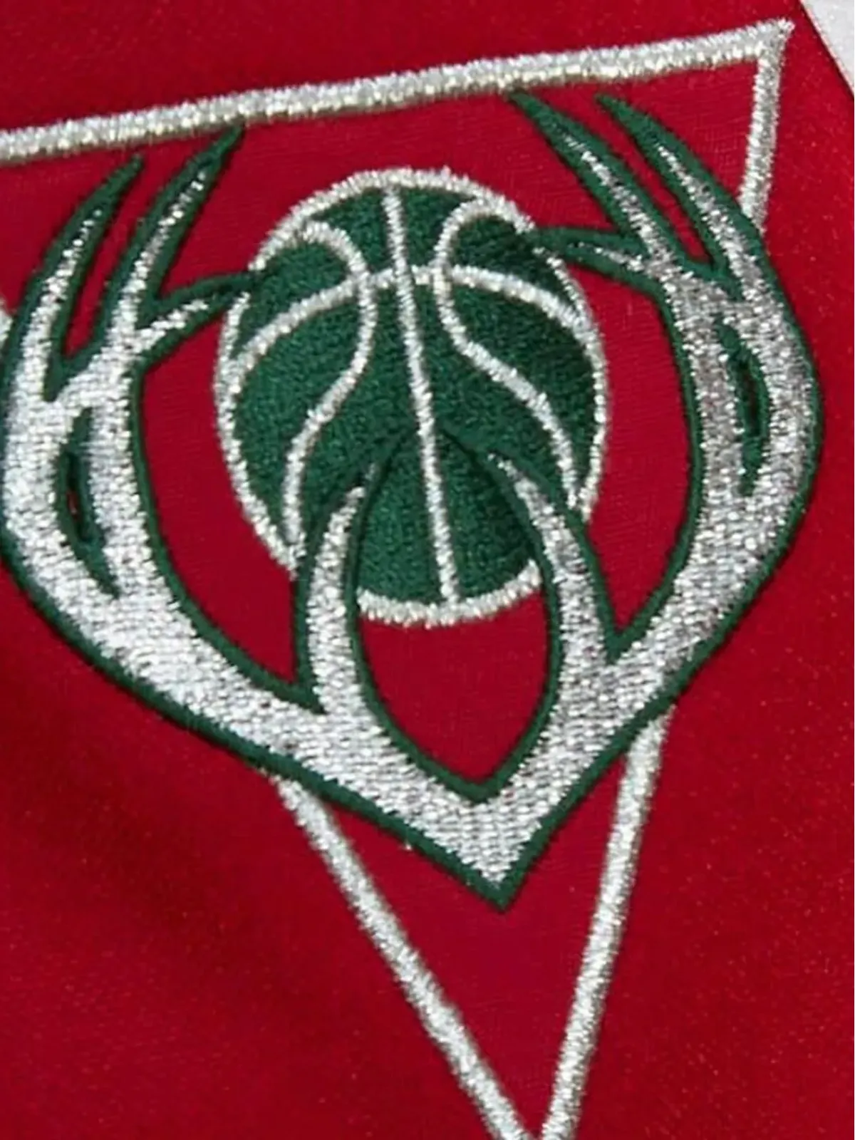 Mitchell & Ness ミルウォーキー・バックス 2013 ロードショーツ グリーン - 画像3