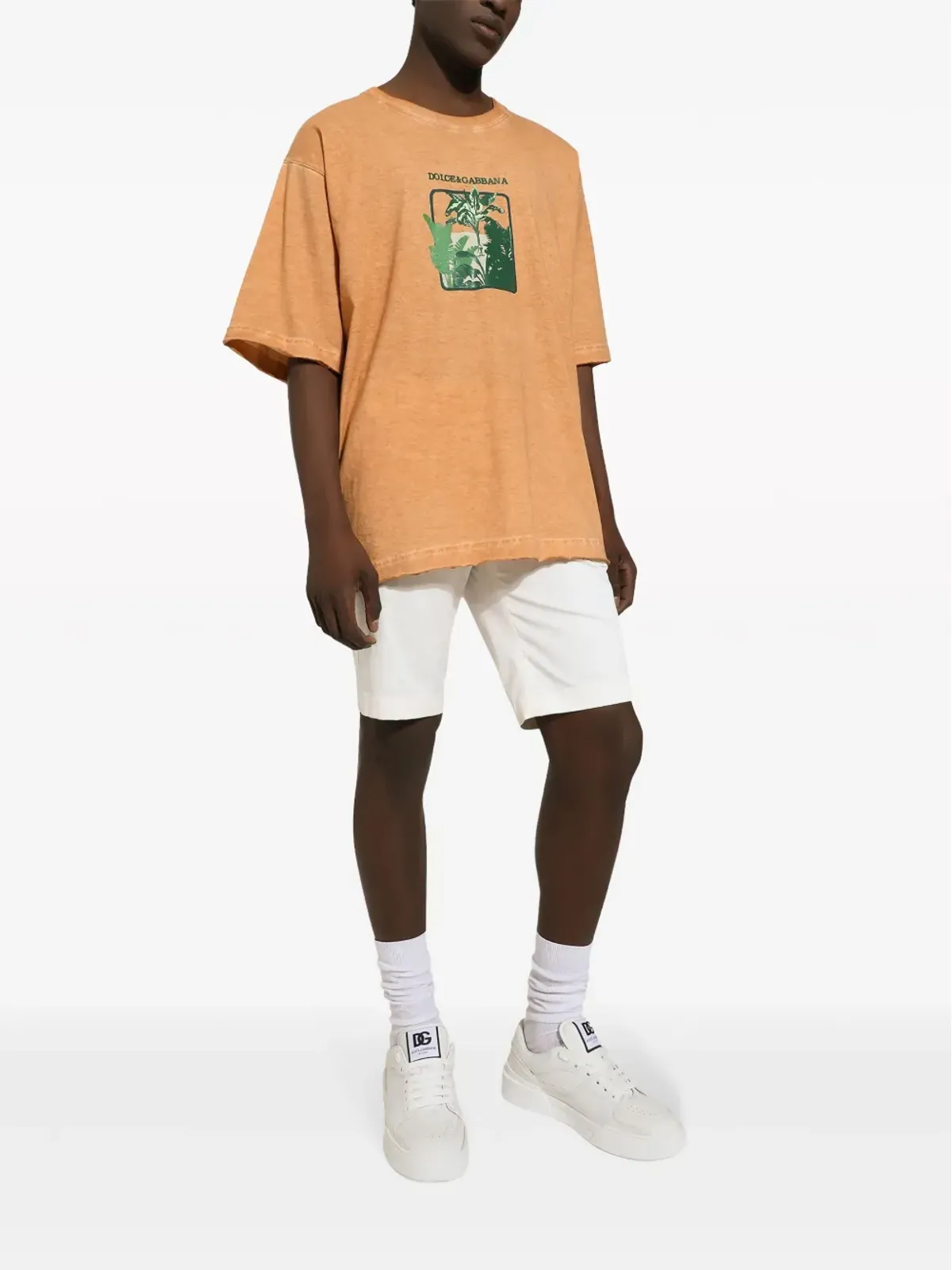 Dolce & Gabbana ストレッチコットン バミューダショーツ - ホワイト - 画像2