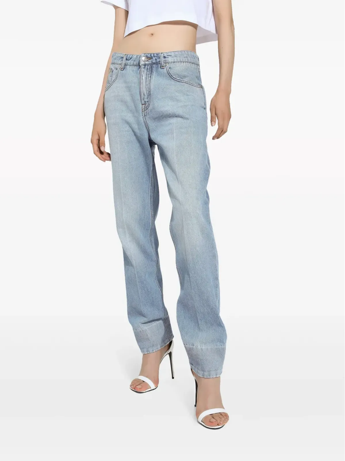 Dolce & Gabbana ミッドライズ ボーイフレンドフィット ジーンズ - 画像5
