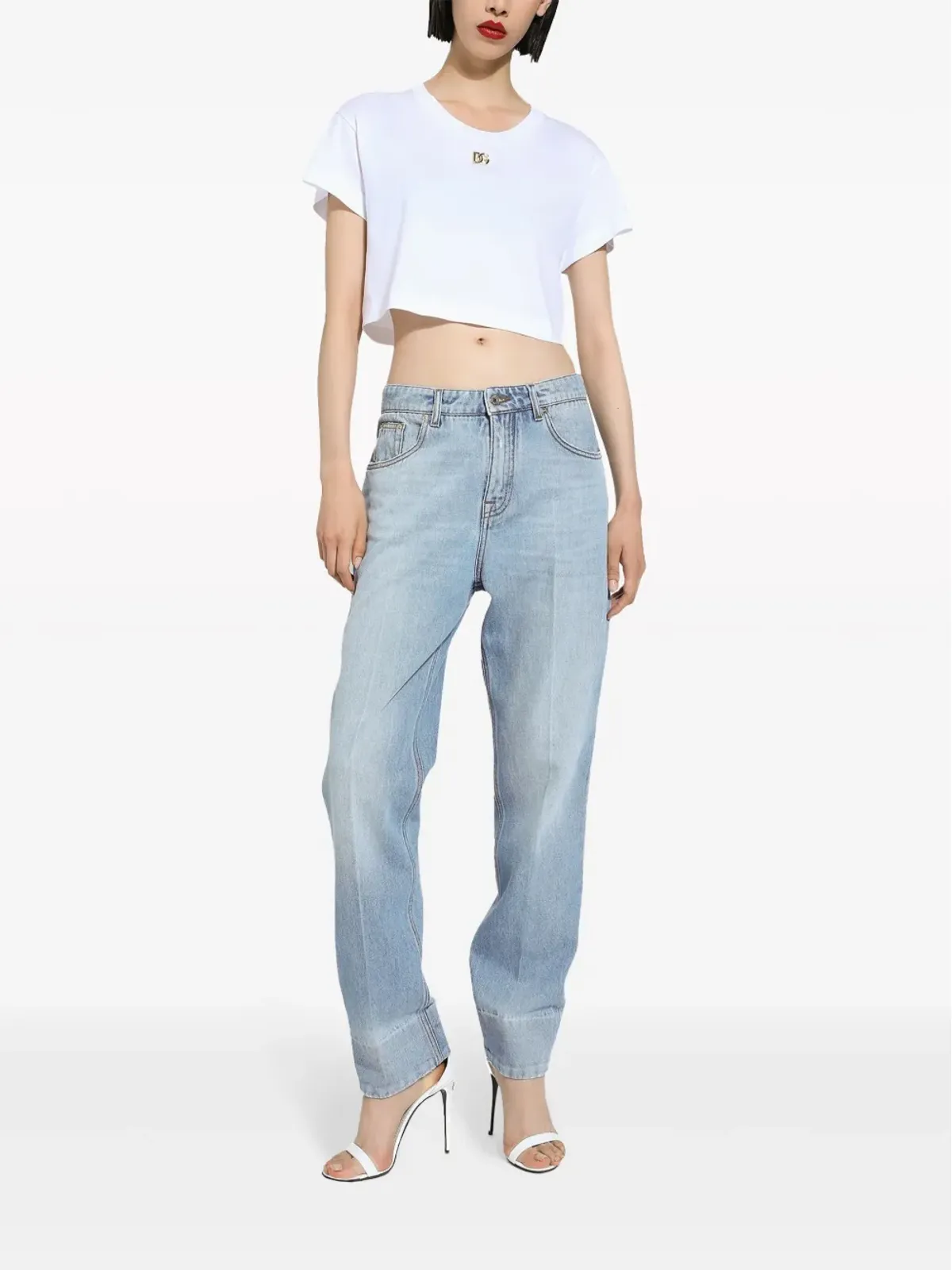 Dolce & Gabbana ミッドライズ ボーイフレンドフィット ジーンズ - 画像2