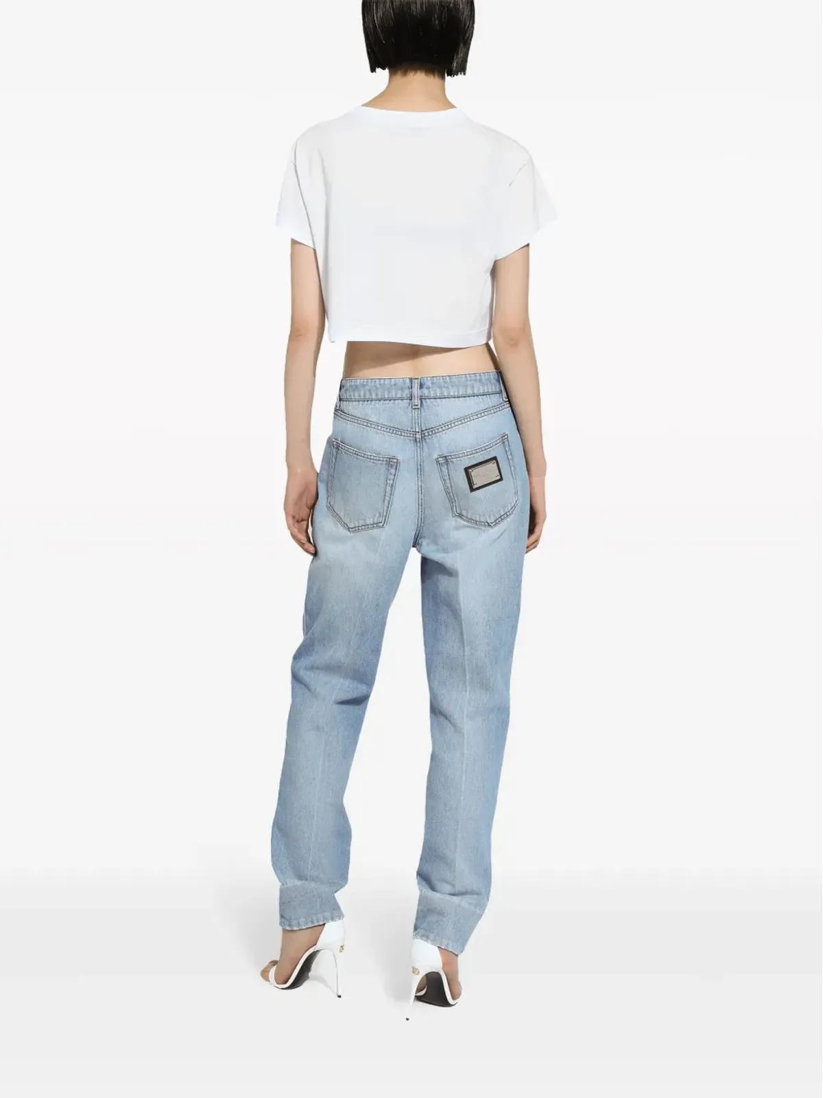 Dolce & Gabbana ミッドライズ ボーイフレンドフィット ジーンズ - 画像4