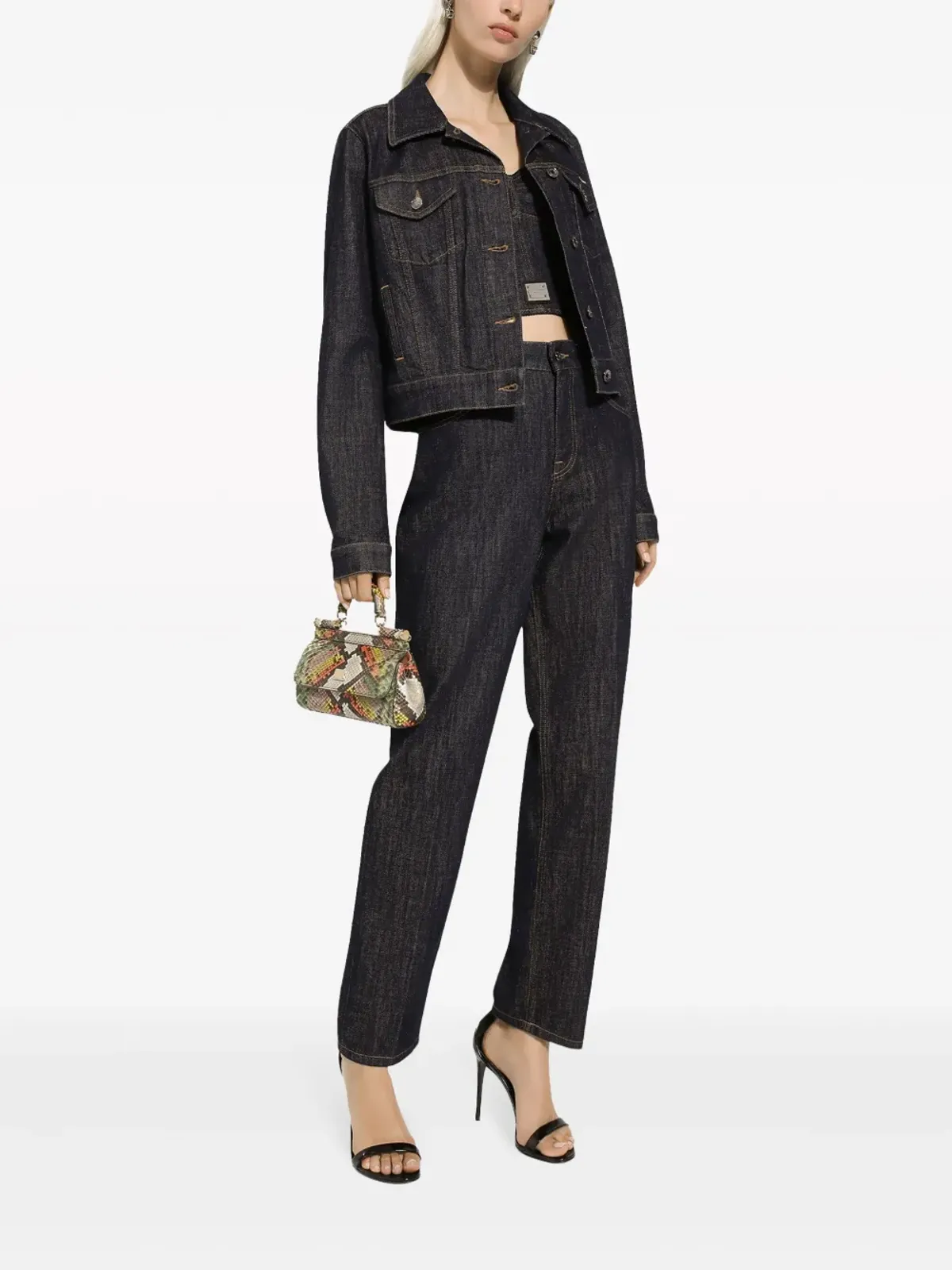 Dolce & Gabbana デニム ハイライズ ストレートジーンズ - 画像2