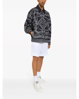Dolce & Gabbana ロゴプリント コットン シャツジャケット - サムネイル2