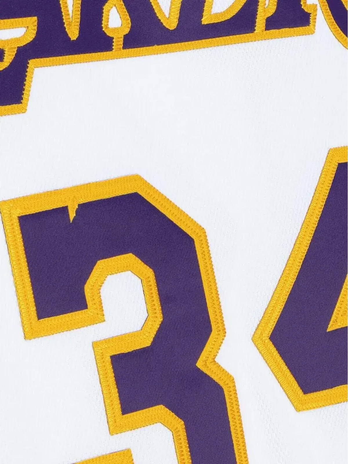 Mitchell & Ness NBA LA Lakers 03-04 Shaquille O'Neal Authentic Jersey - 画像3