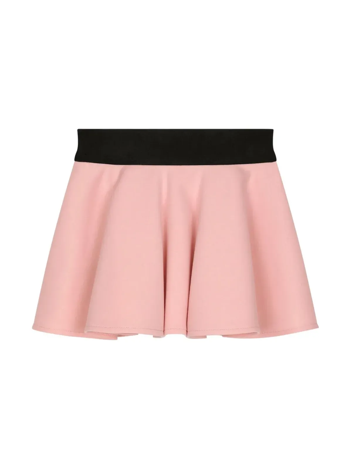 Dolce & Gabbana Kids ロゴアップリケ Aライン ミニスカート - ピンク - 画像2