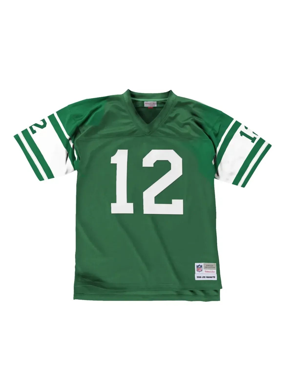 Mitchell & Ness ジョー・ネイマス ニューヨーク・ジェッツ 1968 レガシー Tシャツ - 画像1