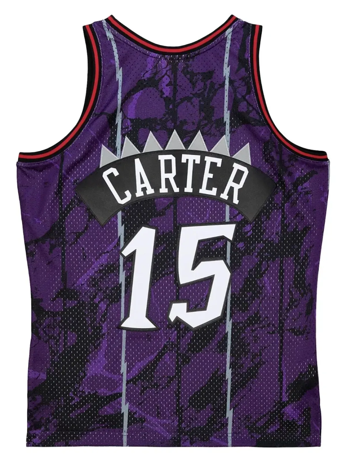 Mitchell & Ness NBA Toronto Raptors 1998 Vince Carter Team Marble Swingman ジャージーベストトップ - 画像2